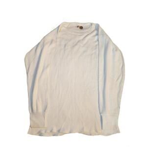 VINTAGE Morgan Mills Super Long Johns Thermal Waffle Knit Shirt Mens Large Tall